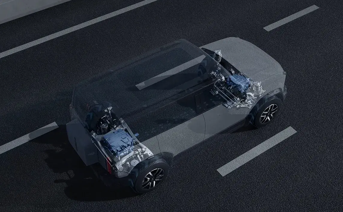 540° Transparent Chassis Camera